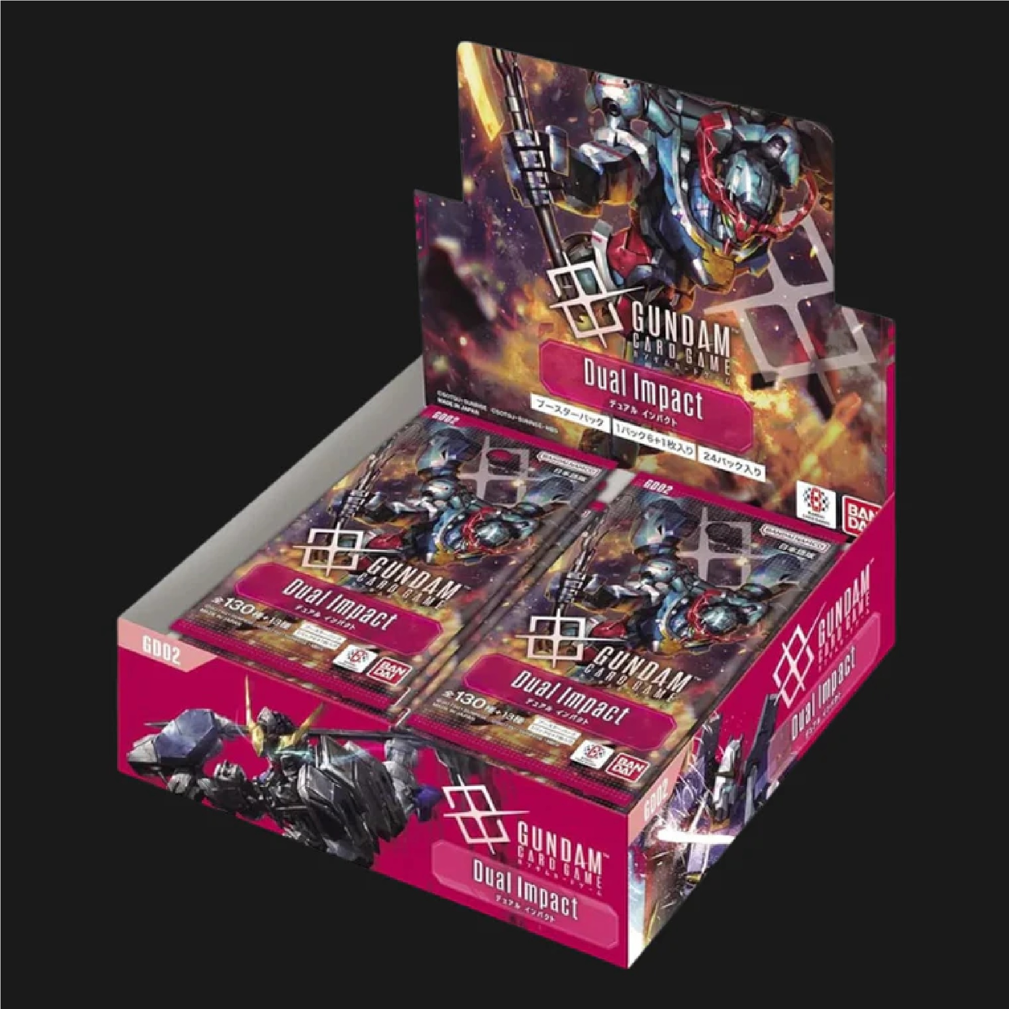 Gundam Booster Display Dual Impact GD02 (Englisch)