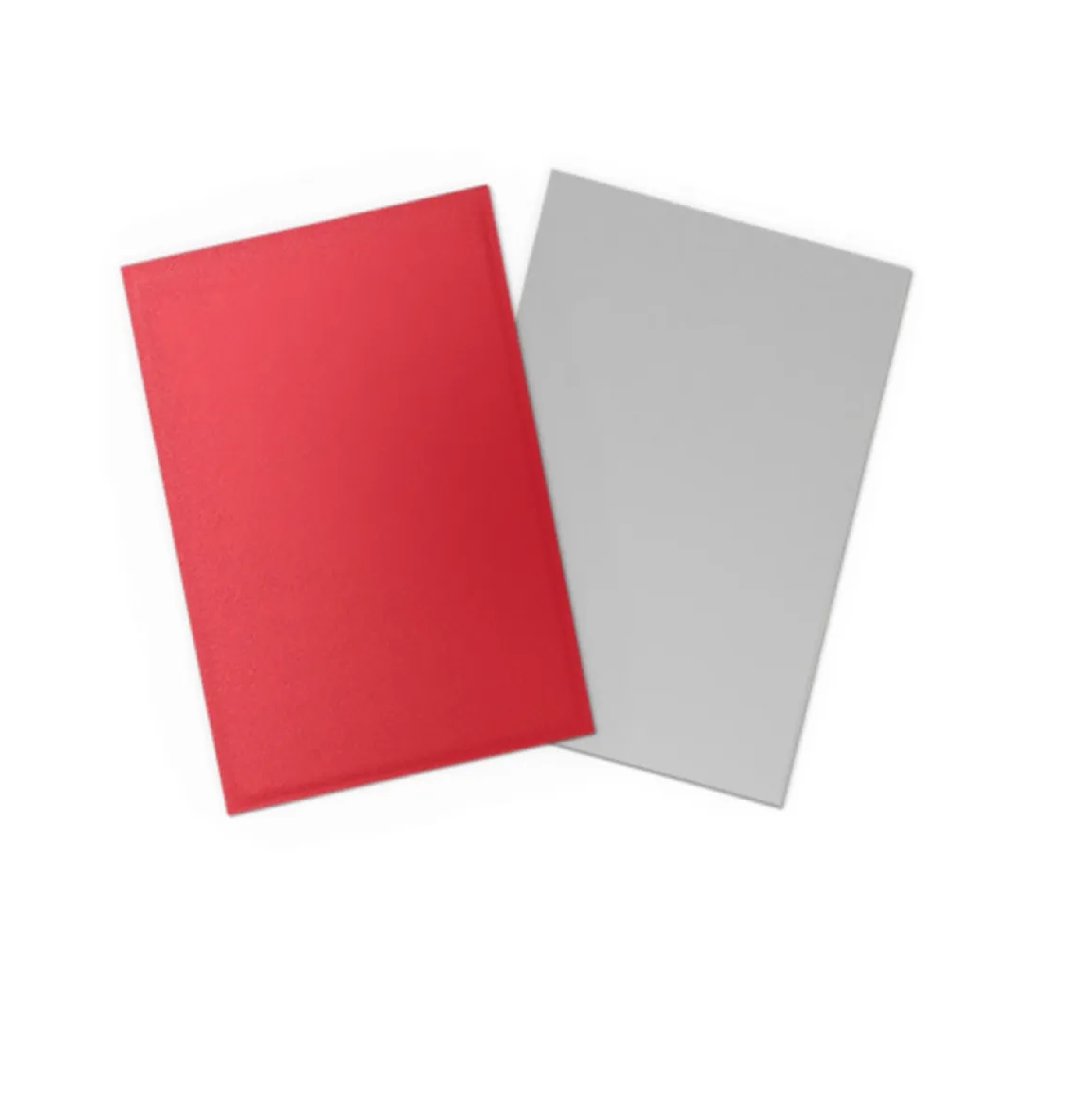 Dragon Shield Crimson & Silver Sleeves Standard Size (100)
