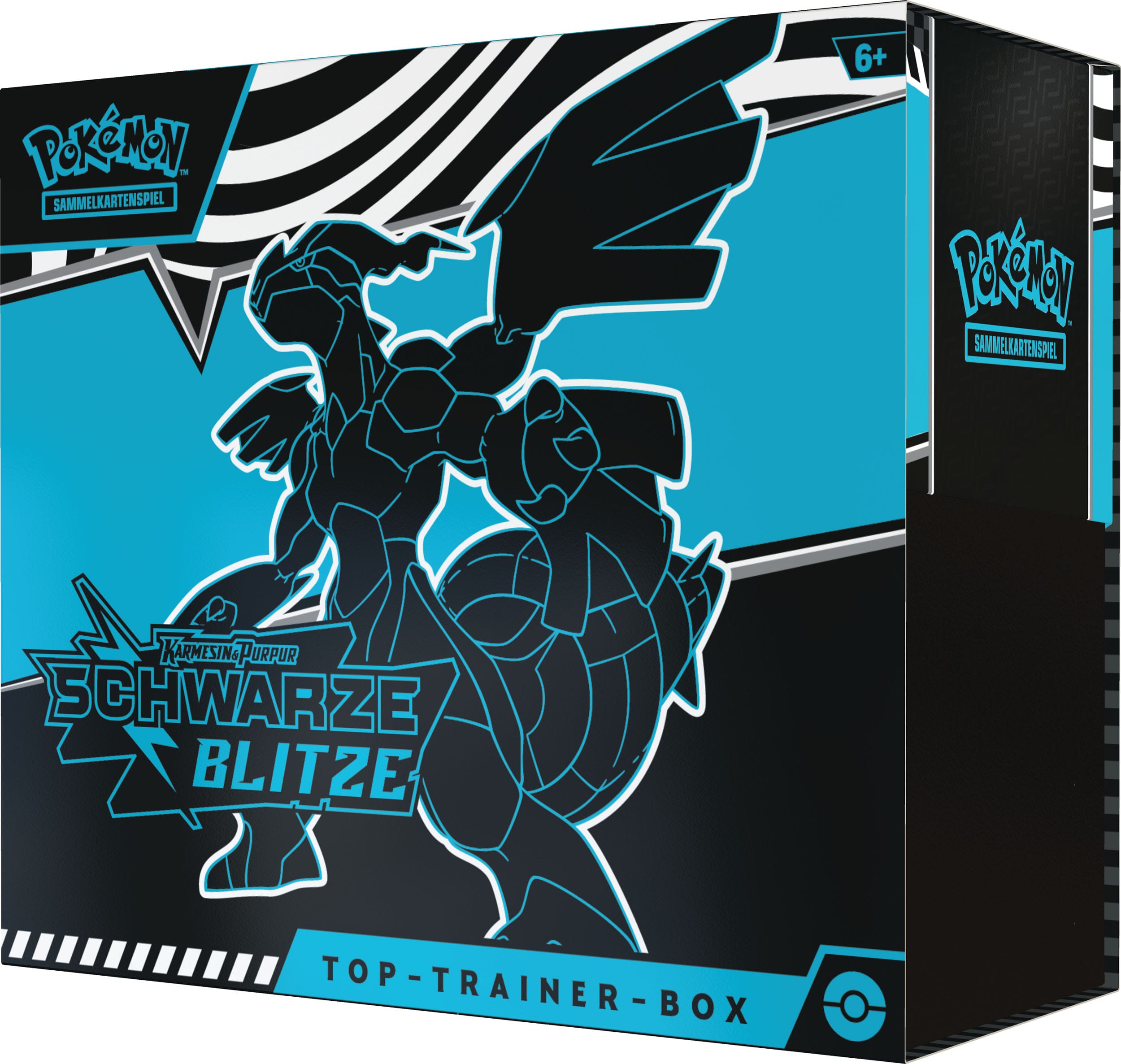 Pokemon KP10.5 Schwarze Blitze Top Trainer-Box (Deutsch)