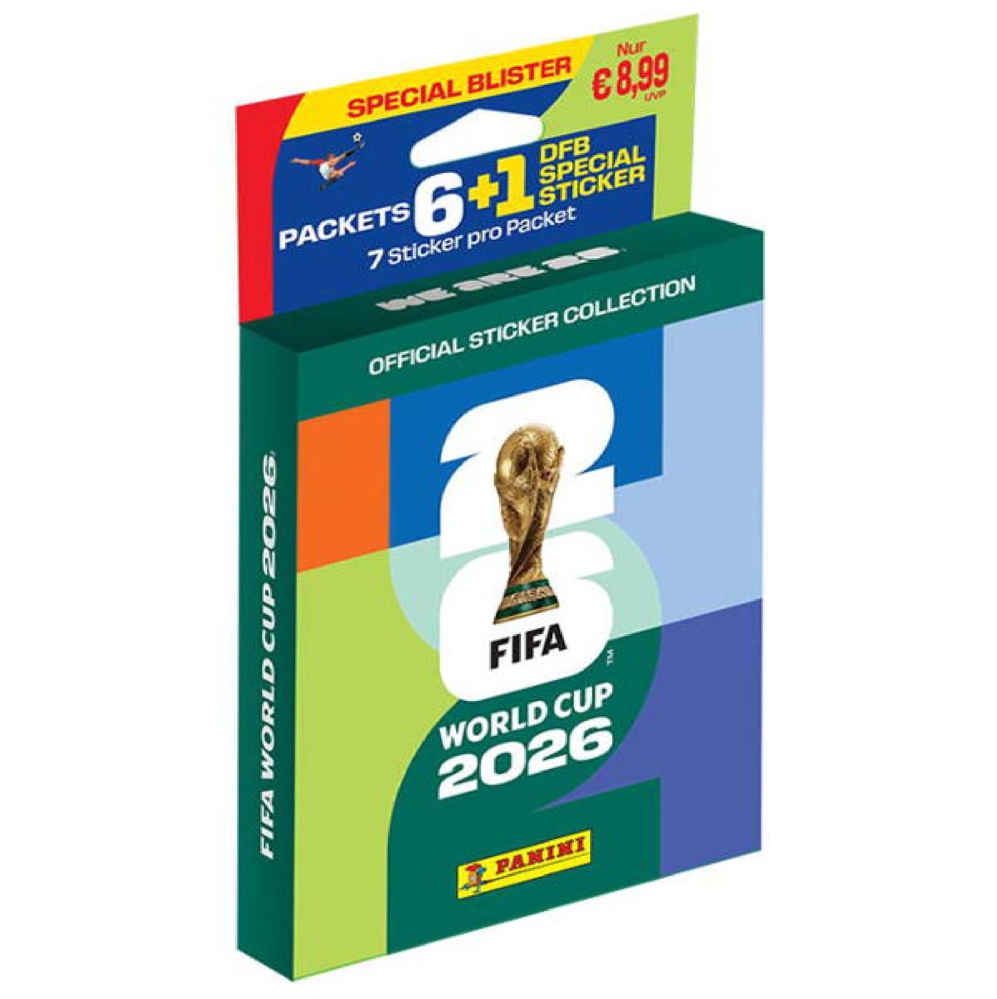 2026 FIFA World Cup Sticker Eco Blister