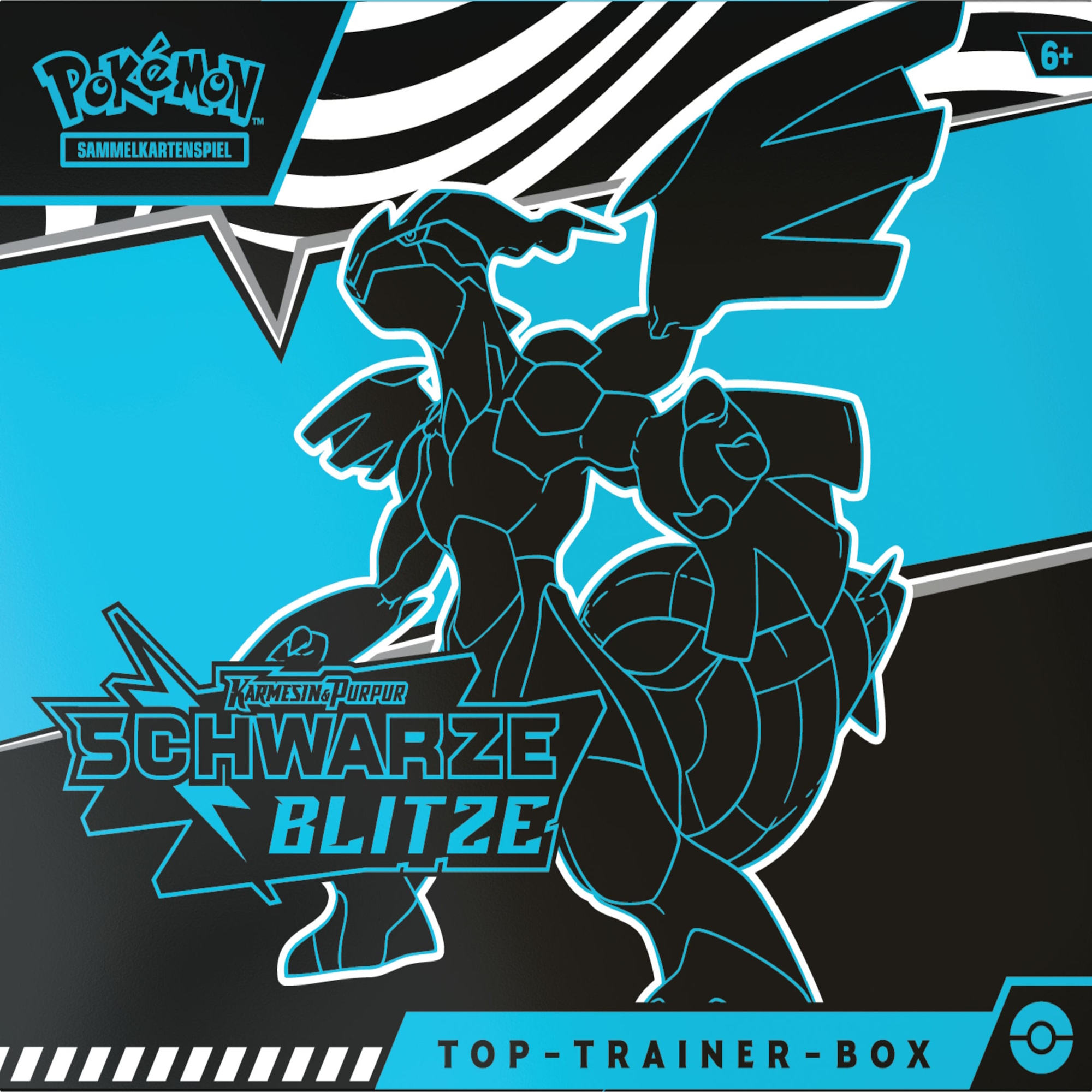 Pokemon KP10.5 Schwarze Blitze Top Trainer-Box (Deutsch)